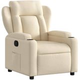 Relaxsessel Creme Stoff Vidaxl