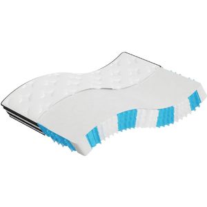 vidaXL - Pocketveringmatras - middelhardx200 - cm