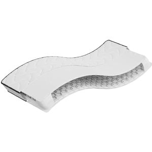 vidaXL - Binnenveringmatras - middelhardx200 - cm