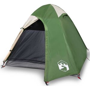 vidaXL Tent 2-persoons waterdicht groen