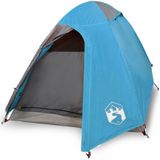 vidaXL Tent 2-persoons waterdicht blauw