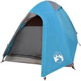 vidaXL Tent 2-persoons waterdicht blauw