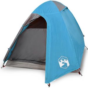 vidaXL Tent 2-persoons waterdicht blauw