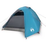 vidaXL Tent 2-persoons waterdicht blauw