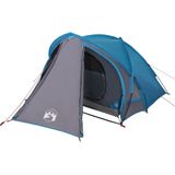 vidaXL Tent 2-persoons waterdicht blauw