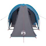 vidaXL Tent 2-persoons waterdicht blauw