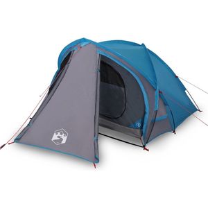 vidaXL Tent 2-persoons waterdicht blauw