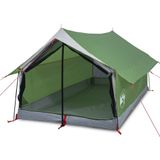 vidaXL Tent 2-persoons waterdicht groen