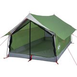 vidaXL Tent 2-persoons waterdicht groen