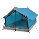 vidaXL Tent 2-persoons waterdicht blauw