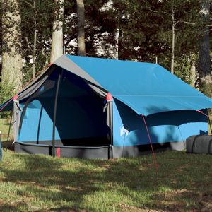 vidaXL Tent 2-persoons waterdicht blauw