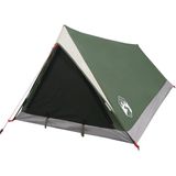 vidaXL Tent 2-persoons waterdicht groen