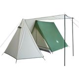 vidaXL Tent 3-persoons waterdicht groen