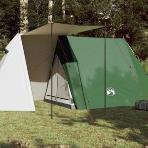 vidaXL Tent 3-persoons waterdicht groen