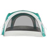 vidaXL Partytent 360x360x215 cm 185T taft groen