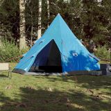 vidaXL-Tent-4-persoons-367x367x259-cm-185T-taft-blauw