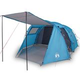 vidaXL Tent 4-persoons waterdicht blauw