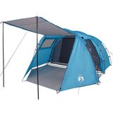 vidaXL Tent 4-persoons waterdicht blauw