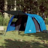 vidaXL Tent 4-persoons waterdicht blauw