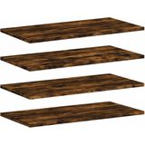 Wandschap - Hout - Zwevend - Multifunctioneel - Glad Oppervlak