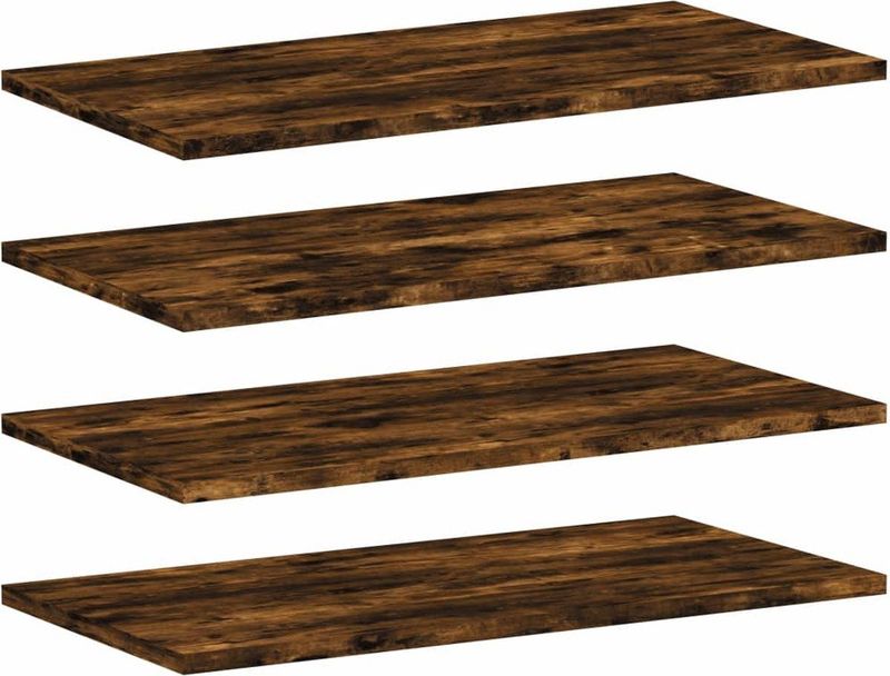 Wandschap - Hout - Zwevend - Multifunctioneel - Glad Oppervlak