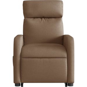 Massagestoel - Verstelbaar - Bruin - Kunstleer - Met Heffunctie