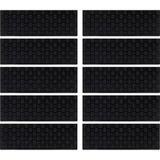 Trapmat - Zwart - Rubber - Set van 10