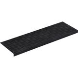 Trapmat - Zwart - Rubber - Set van 10