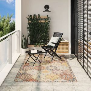 Teppich ARBIZU Indoor und Outdoor Vintage-Design 160x230 cm vidaXL