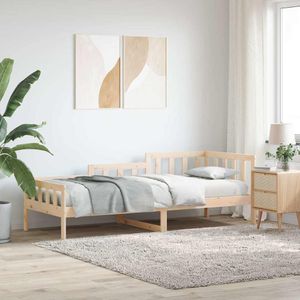 vidaXL Slaapbank zonder matras 80x200 cm massief grenenhout