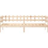 vidaXL - Slaapbank - Massief Grenenhout - 90x200 cm