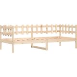 vidaXL - Slaapbank - Massief Grenenhout - 90x200 cm