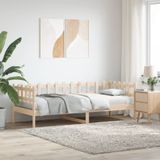 vidaXL - Slaapbank - Massief Grenenhout - 90x200 cm