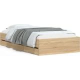 vidaXL-Bedframe-met-lades-bewerkt-hout-sonoma-eikenkleurig-100x200-cm