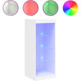 Sideboard mit LED-Beleuchtung Weiß 41x37x100 cm Vidaxl