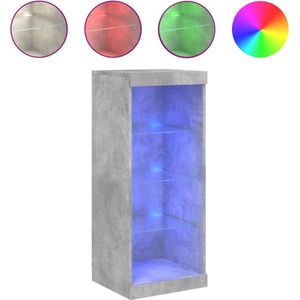 vidaXL-Dressoir-met-LED-verlichting-41x37x100-cm-betongrijs