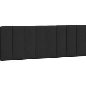 vidaXL - Hanko - Hoofdbordkussen - Zwart - Fluweel