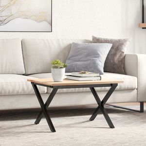 COSTWAY Salontafel, woonkamertafel, industrieel design, bijzettafel met