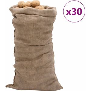 Jutezakken 30 stuks 220 g/m² 65x135 cm 100% jute