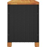 vidaXL-Tuinbox-80x40x48-cm-poly-rattan-en-acaciahout-zwart