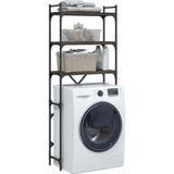 Vidaxl - Waschmaschinenregal Braun Eichen-Optik 67x25x163 cm