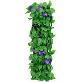 vidaXL Kunstplant klimop op latwerk uittrekbaar 180x70 cm groen
