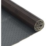 vidaXL Vloerkleed - Rechthoekig - Donkerbruin - Bamboe - 60x400 cm