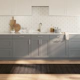 vidaXL Vloerkleed - Rechthoekig - Donkerbruin - Bamboe