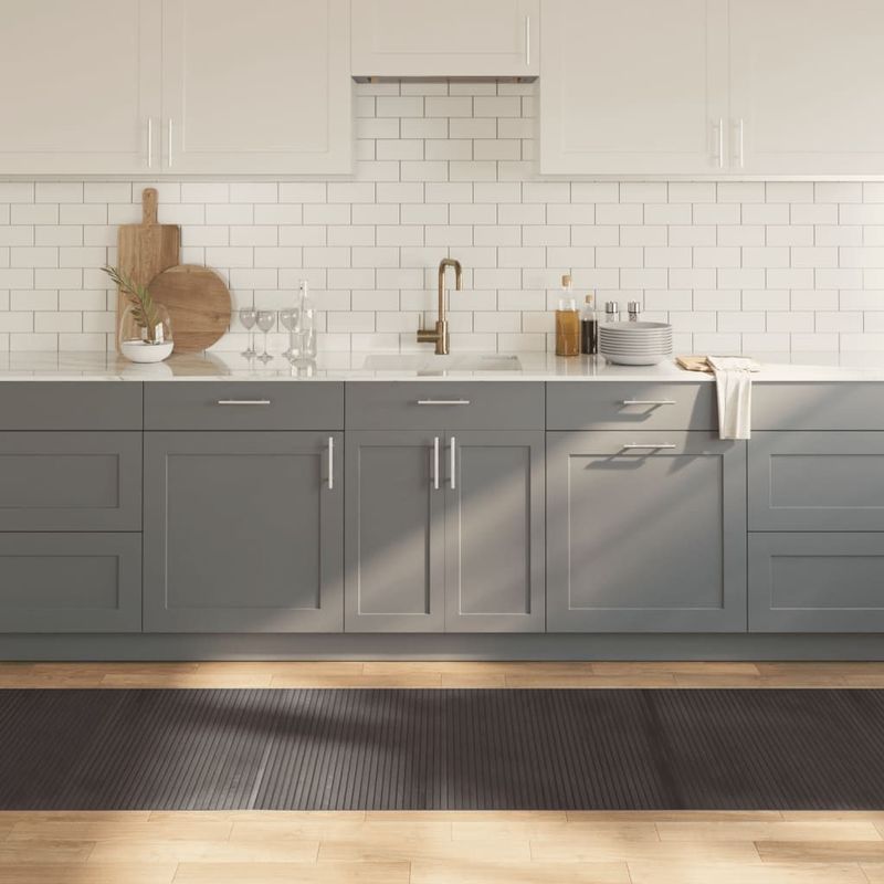 Bamboe - Modern Vloerkleed - Neutraal - Duurzaam - Waterbestendig