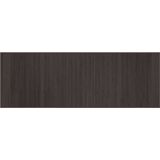 vidaXL - Vloerkleed - Bamboe - Donkerbruin - 70x200 cm