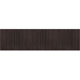 vidaXL - Vloerkleed - Donkerbruin - Rechthoekig 80x300 cm - Bamboe