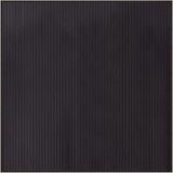 vidaXL Vloerkleed - Vierkant - Donkerbruin - Bamboe