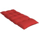 Hochlehner-Auflagen 2 Stk. Rot Oxford-Gewebe Vidaxl