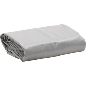 vidaXL Dekzeil 650 g/m² 5x7 m grijs